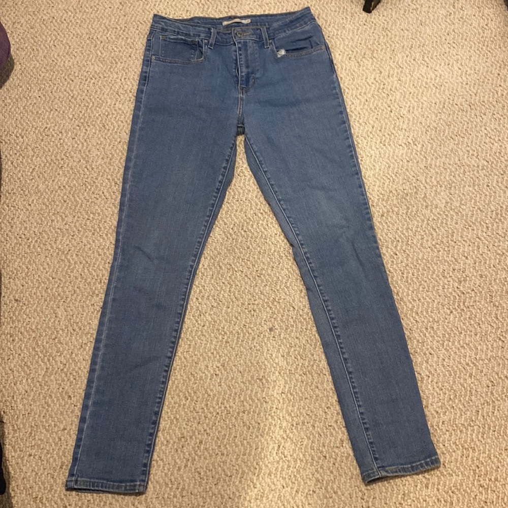 Levi blue jeans